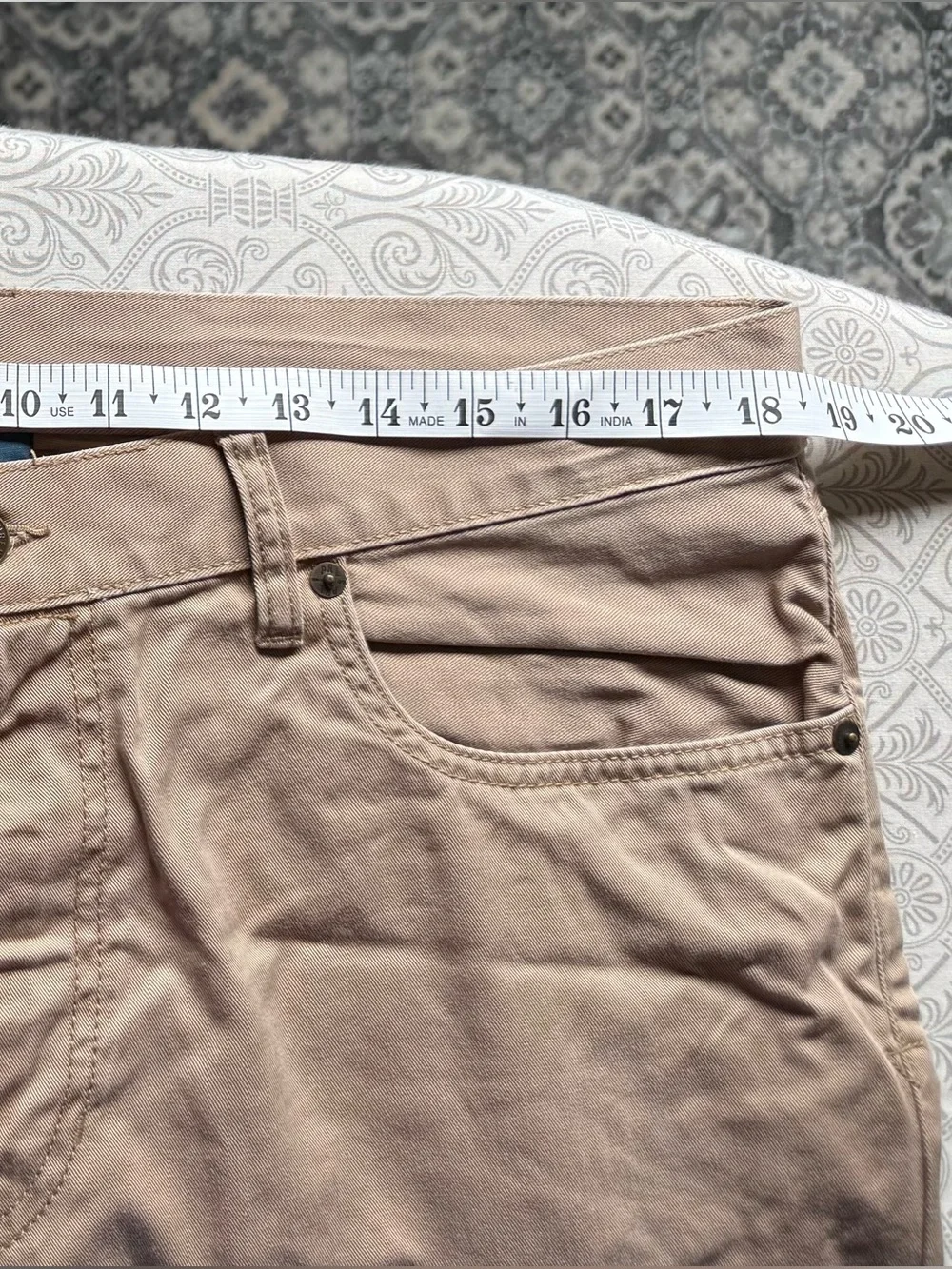 Polo Ralph Lauren Straight 650 Dry Goods Khaki 5-Pocket Pants Men’s 35/32